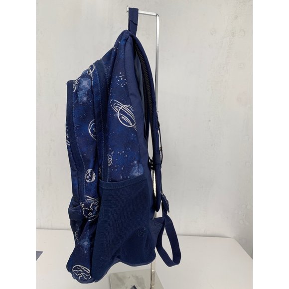 Lands End Kids Teenagers Space Galaxy Blue Back Pack - Picture 8 of 12